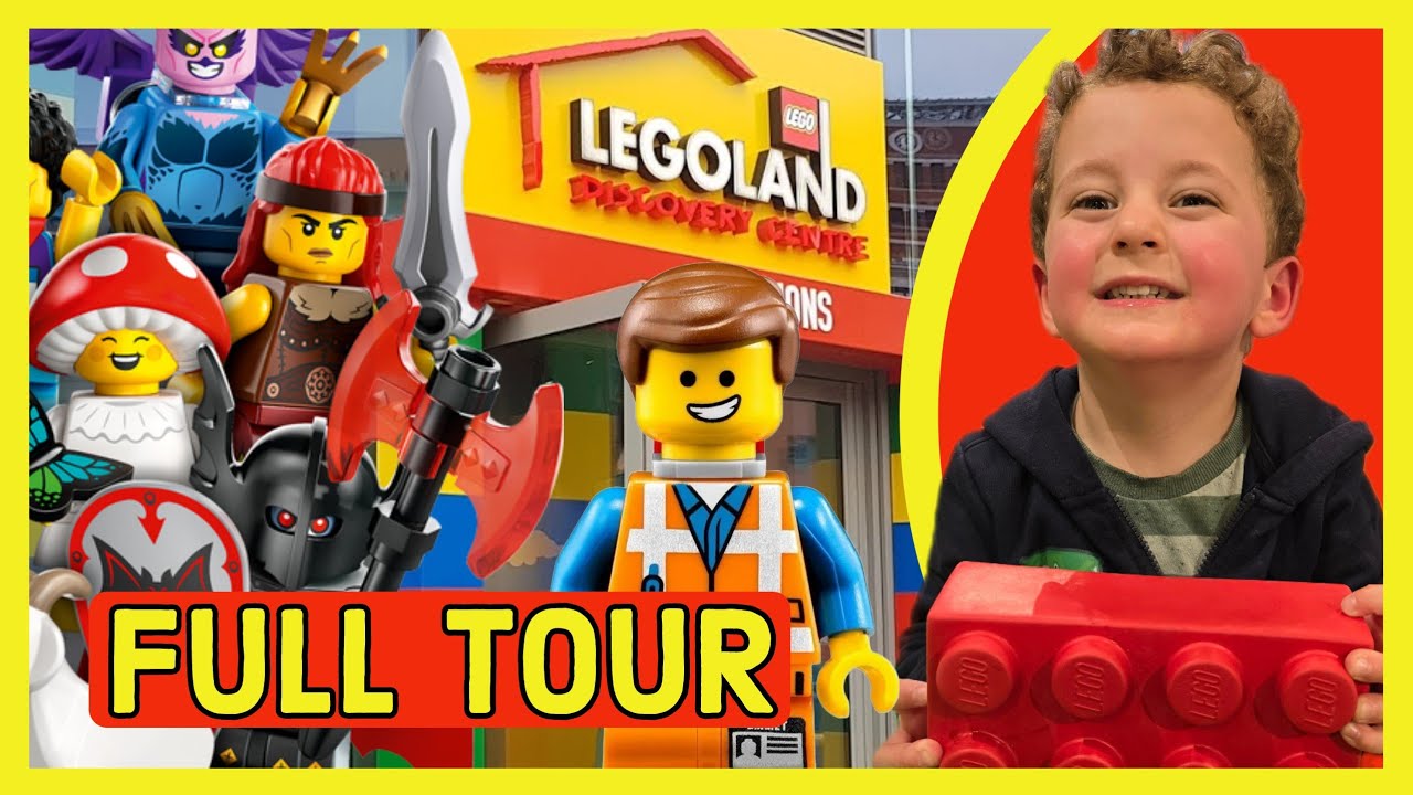 Legoland Discovery Centre Birmingham | Full Walkthrough | Rides, Building, Softplay & More