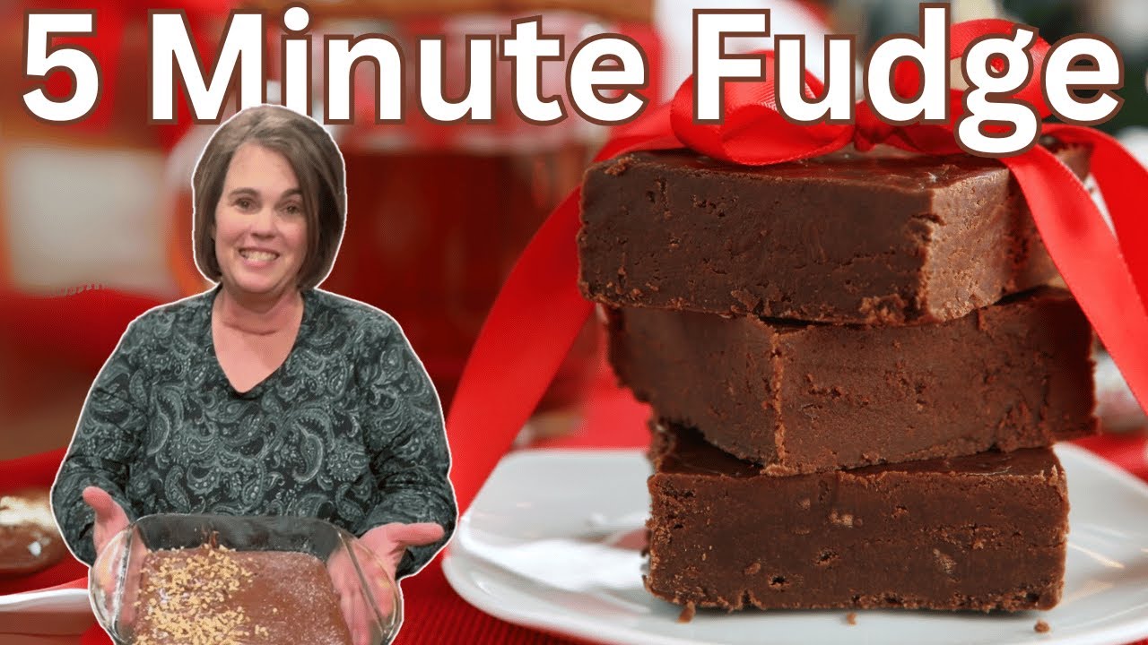 How To Make The Easiest 3 Ingredient Fudge - So Delicious!