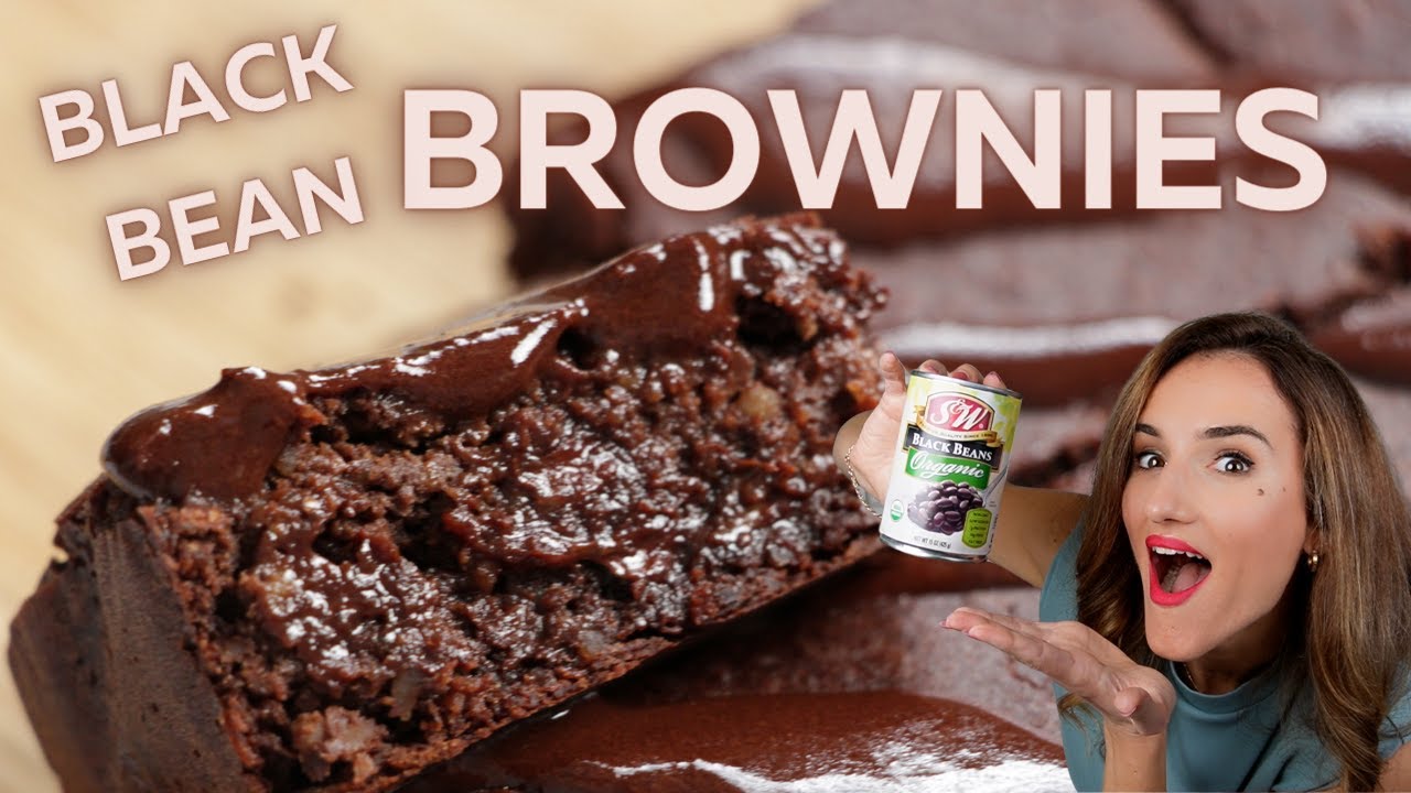 Black Bean Brownies | Easy Vegan Recipe | Bit Healthier