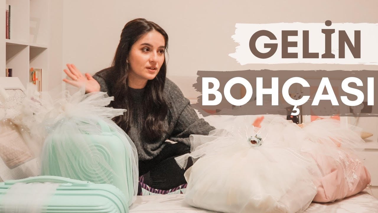 GELİN BOHÇAMI GÖSTERİYORUM | Yeni nesil nişan bohçasında ne olur? | Nişan bohçası nasıl yapılır?