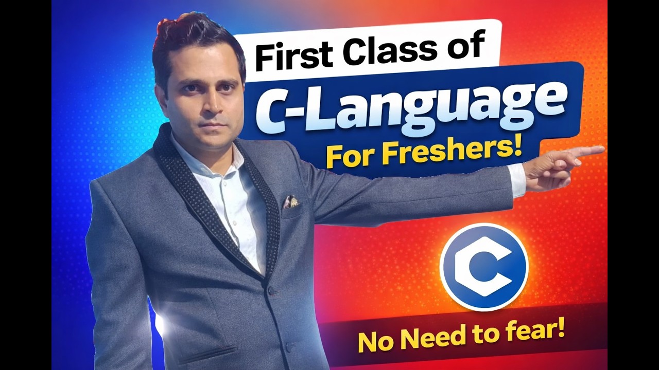 First Class Of C for Freshers!