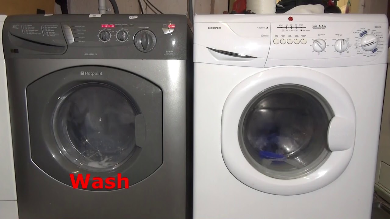 Wash race No.53 : Hotpoint Aquarius vs Hoover Nextra : Wool wash