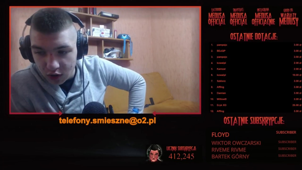 medusa dzwoni do pana rafała po berety
