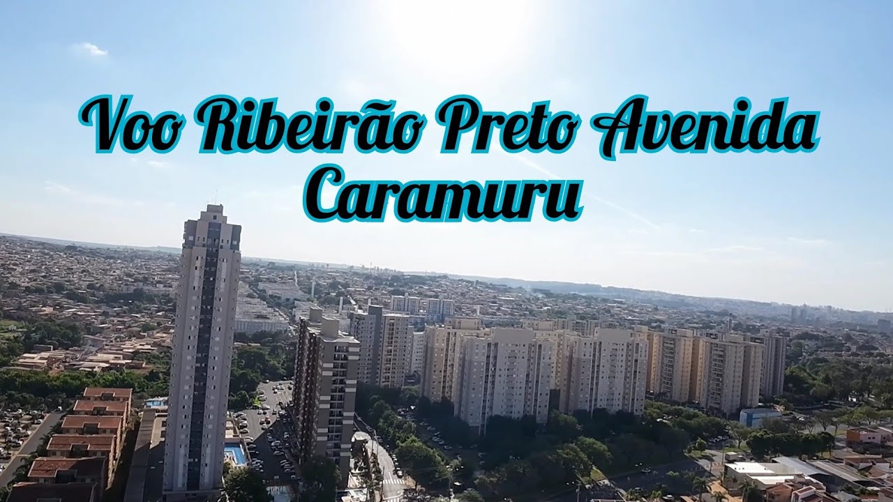 VOO RIBEIRÃO PRETO AVENIDA CARAMURU