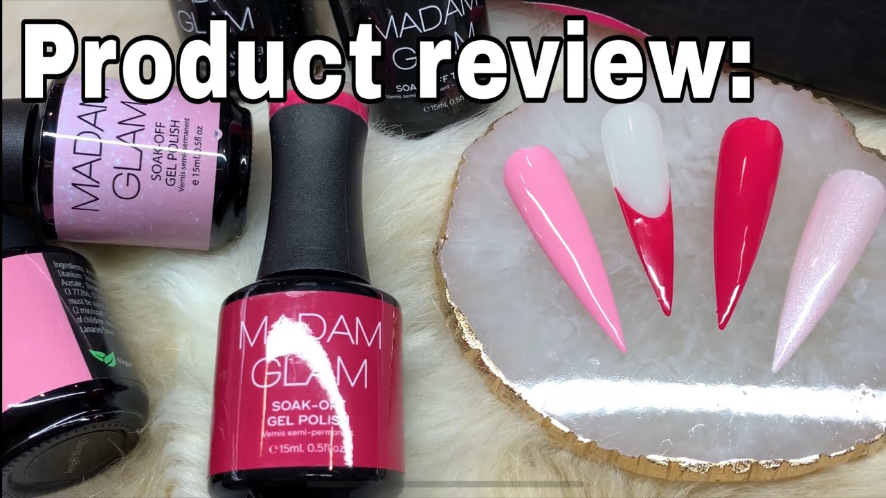 Madam Glam gel polish Review | Vee Nailedit