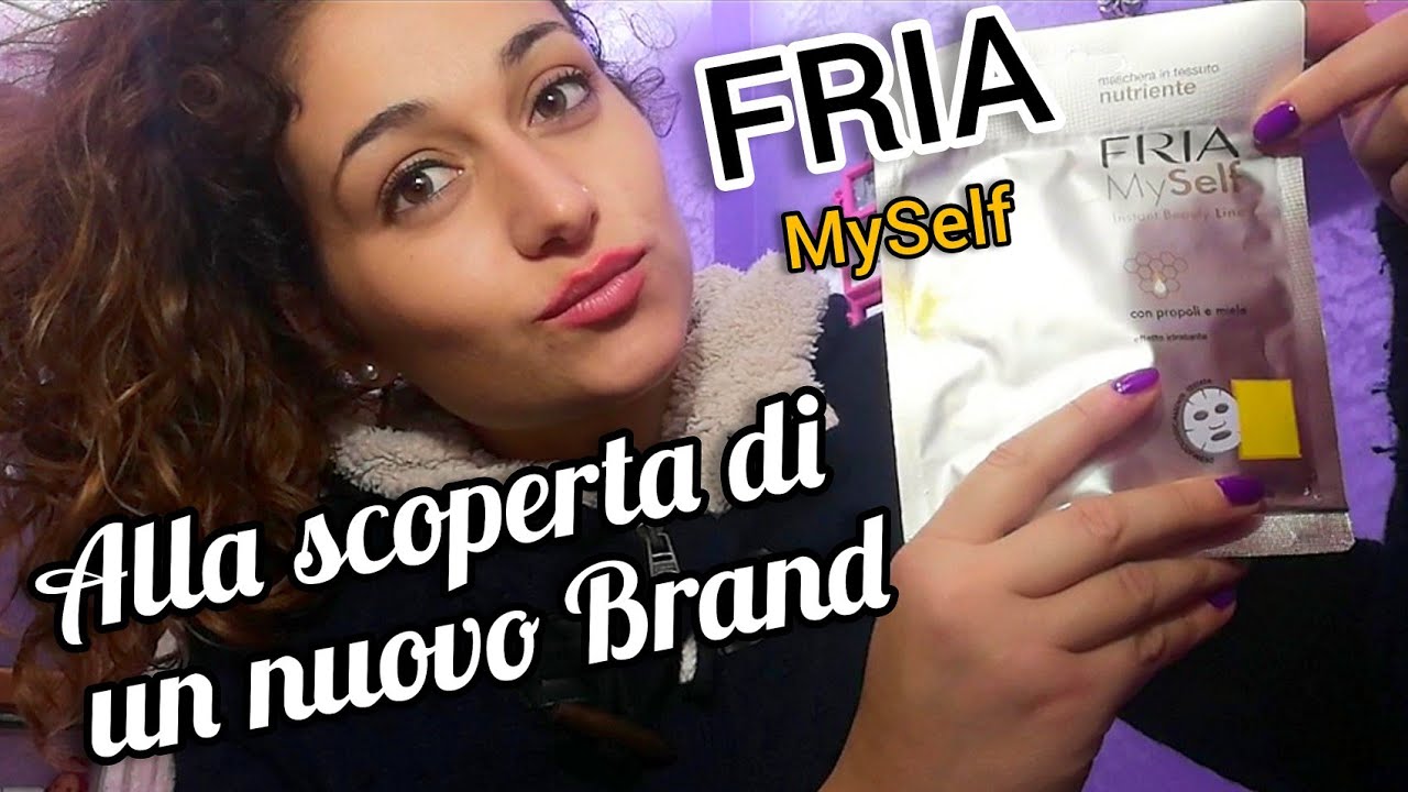 Alla scoperta di un nuovo brand ~ FRIA MYSELF ~ // Provo per la prima volta la Black Mask