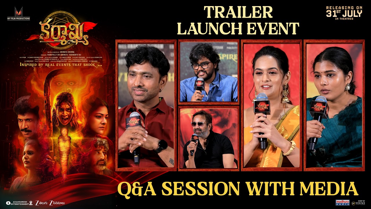 Karmakhya Movie Team Q&A Session With Media at Trailer Launch Event | YouWe Media