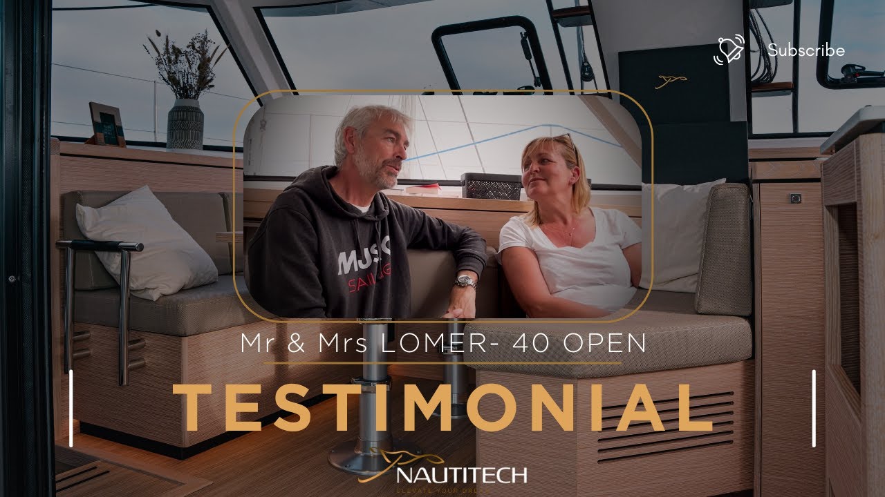 OWNER STORY | Get on board the 40 Open with Mr & Mrs Lomer