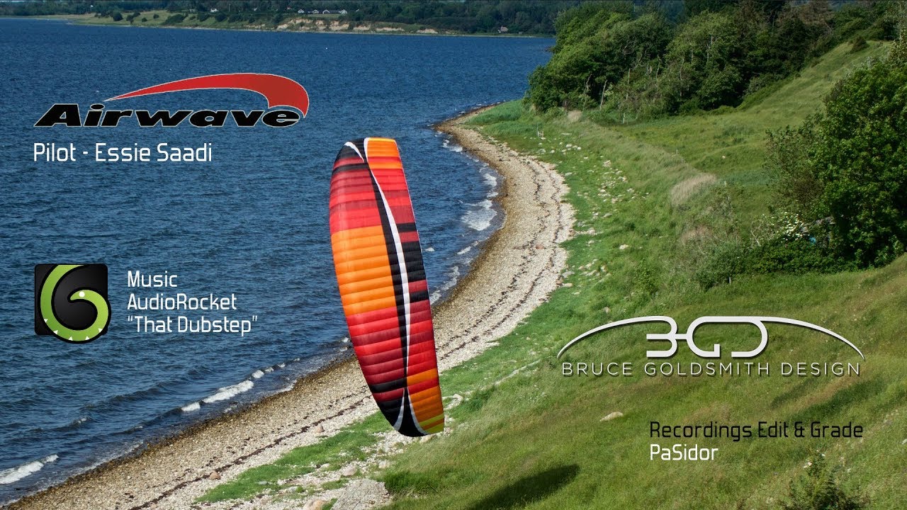 Airwave Paragliding @ Kyndel&oslash;se - Essie Saadi proximity acro flight - Sunday 16th of June 2019