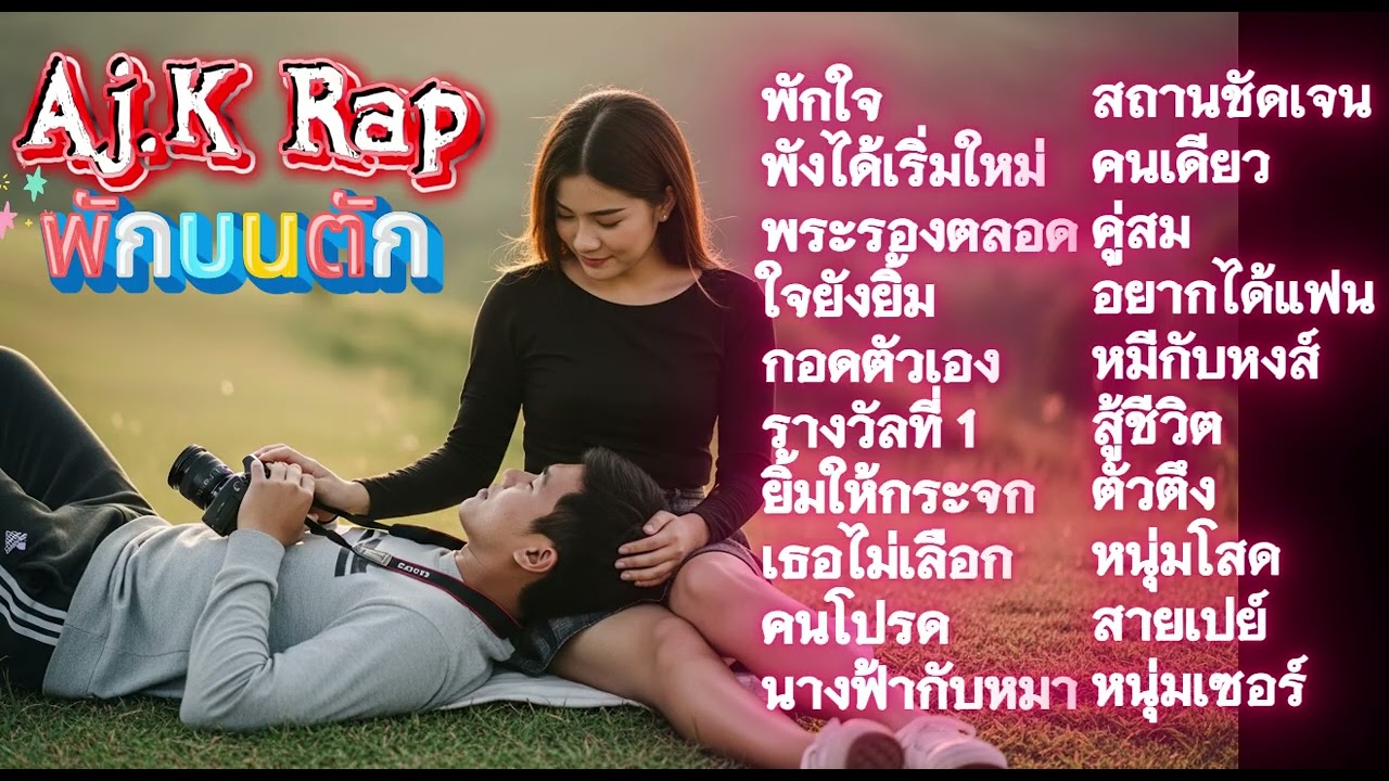รวมเพลงแร๊พทุกอารมณ์ ฟังสบายๆ