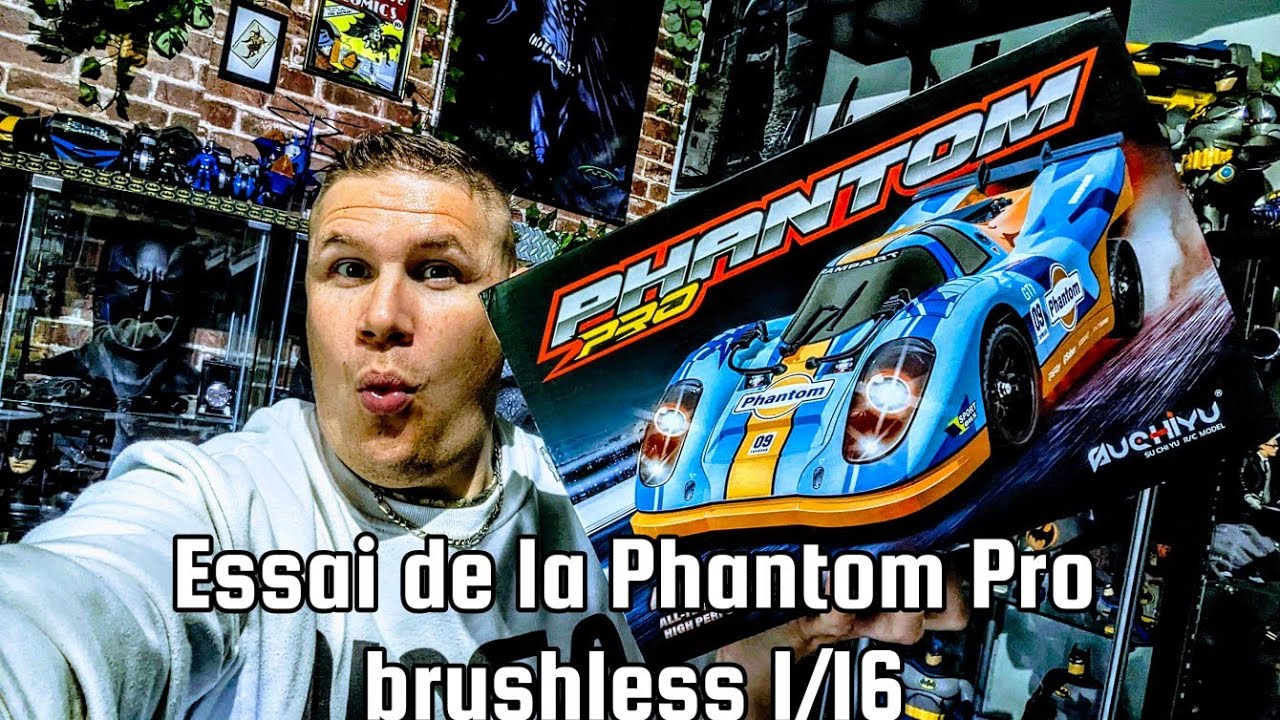 Phantom pro rc brushless 1/16 Porsche 917 téléguidée (scy16307pro)