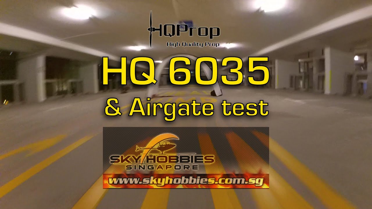 Blackout Super Mini H Quad &bull; HQ DD 6035 &bull; Airgate &bull; Test [HD]