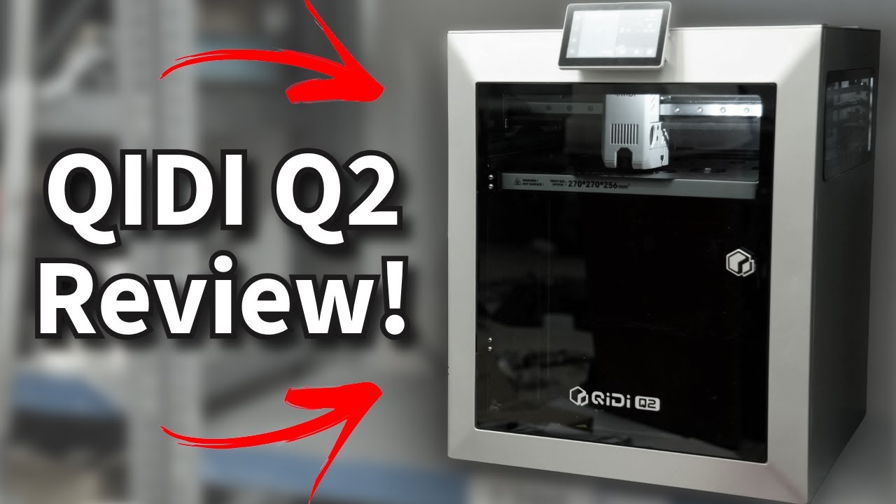Лучший 3D-принтер по соотношению цены и качества? Обзор QIDI Q2!