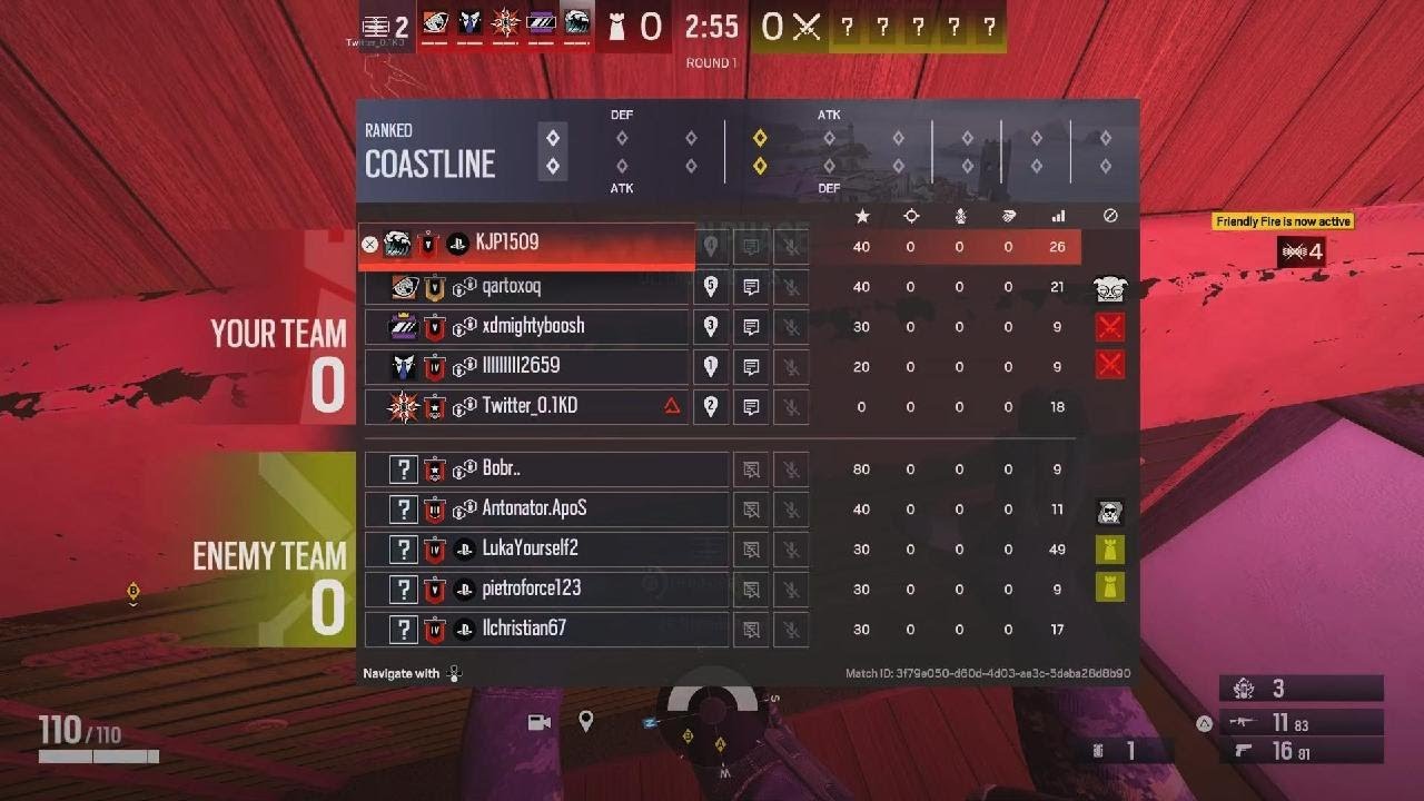 Siege Ranked