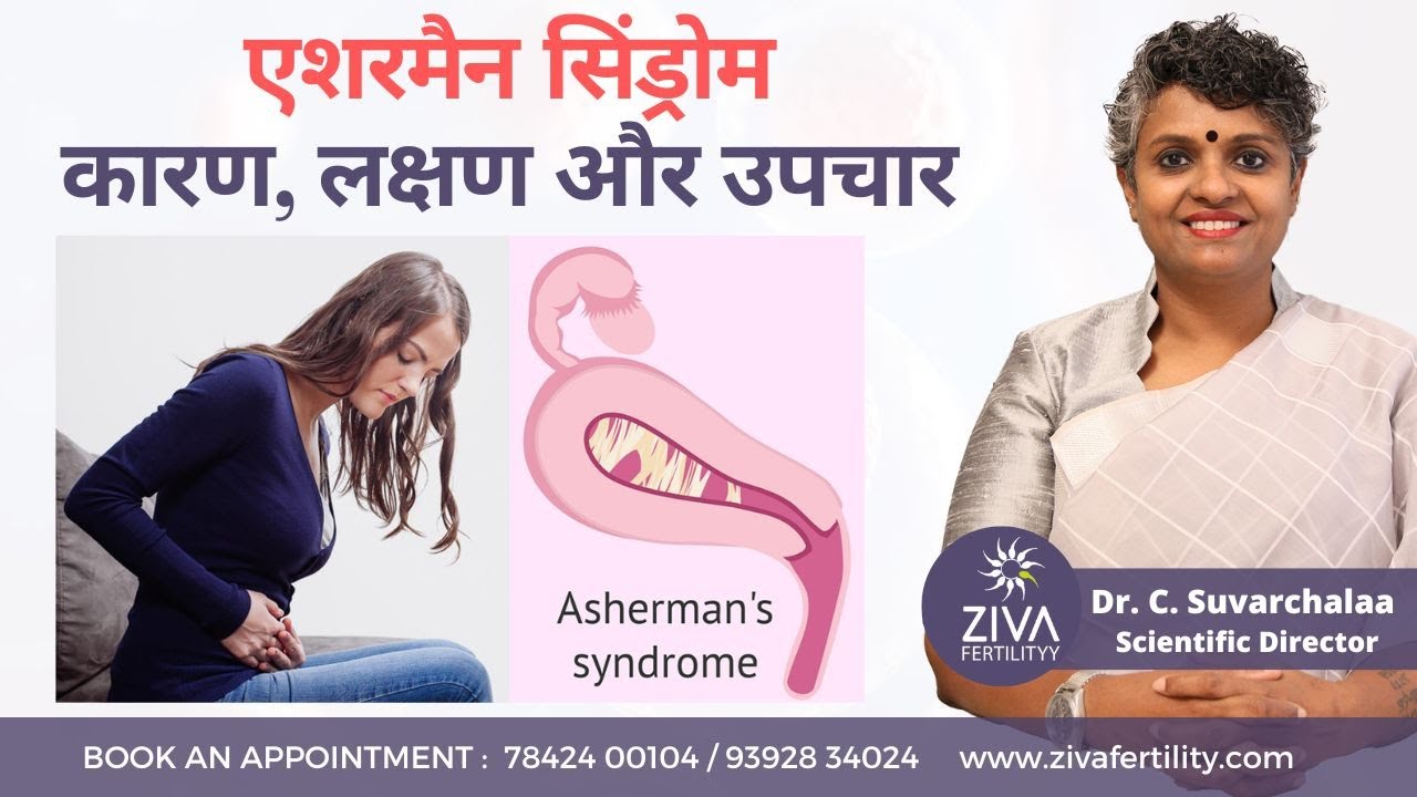 एशरमैन सिंड्रोम || Asherman's Syndrome Causes || Dr C Suvarchalaa || ZIVA Fertilityy Hindi