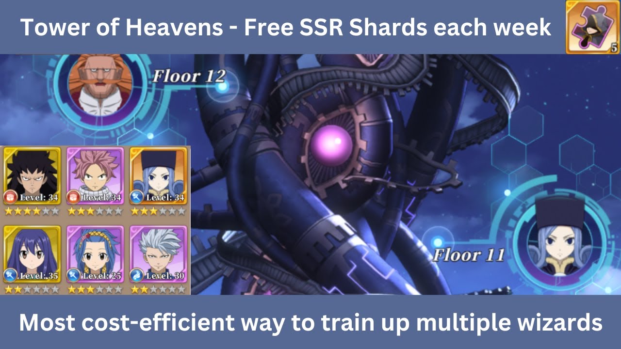 Tower of Heavens Guide - Fairy Tail Fierce Fights
