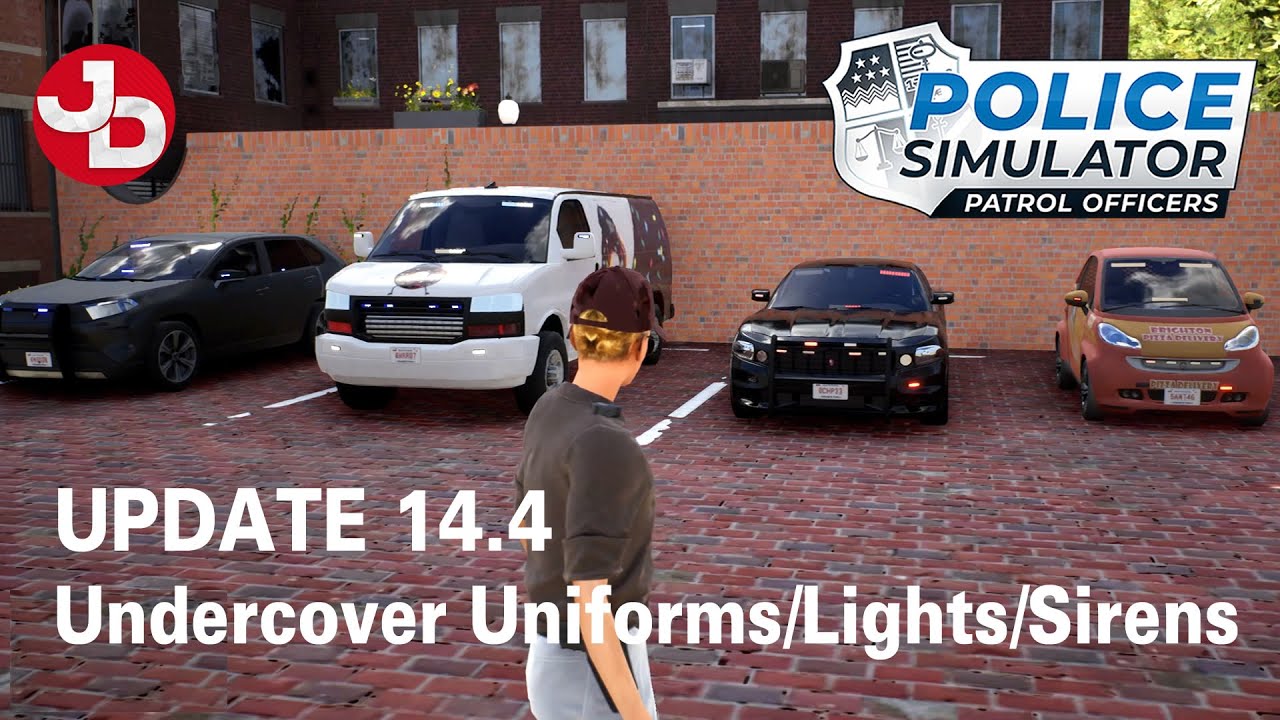 Undercover Uniforms + Lights/Sirens Showcase | 14.4 Update | Police Simulator Patrol Officers