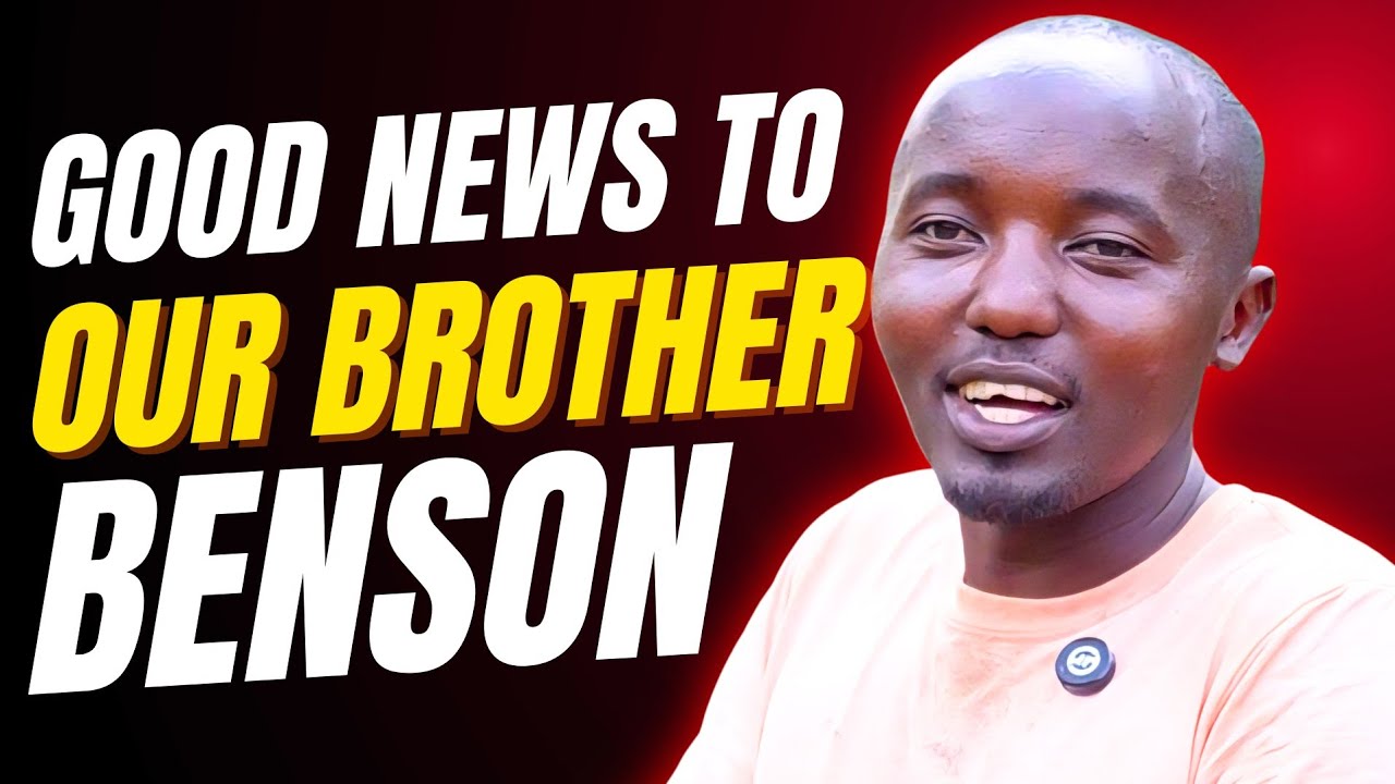 FINALLY ...GOOD NEWS TO OUR BROTHER BENSON, TWO DAYS AFTER RE- UNITING WITH HIS MOTHER 