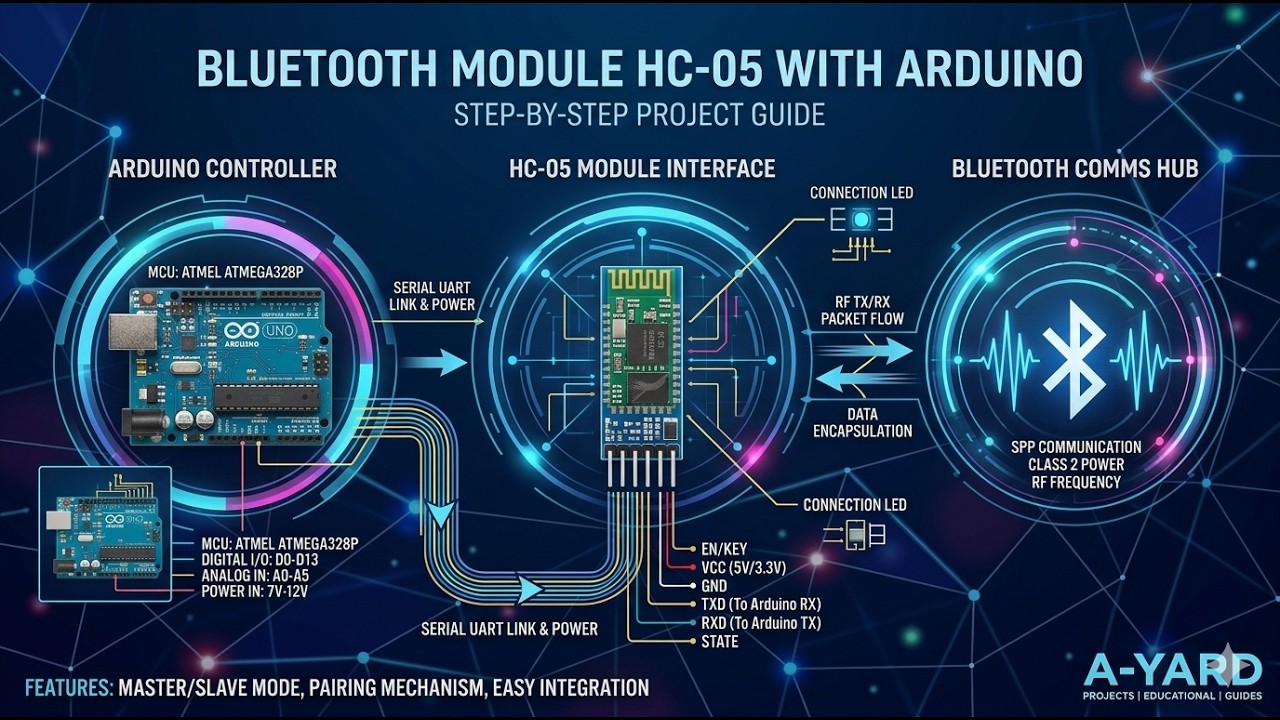 How to Configure HC-05 Bluetooth Name and Password