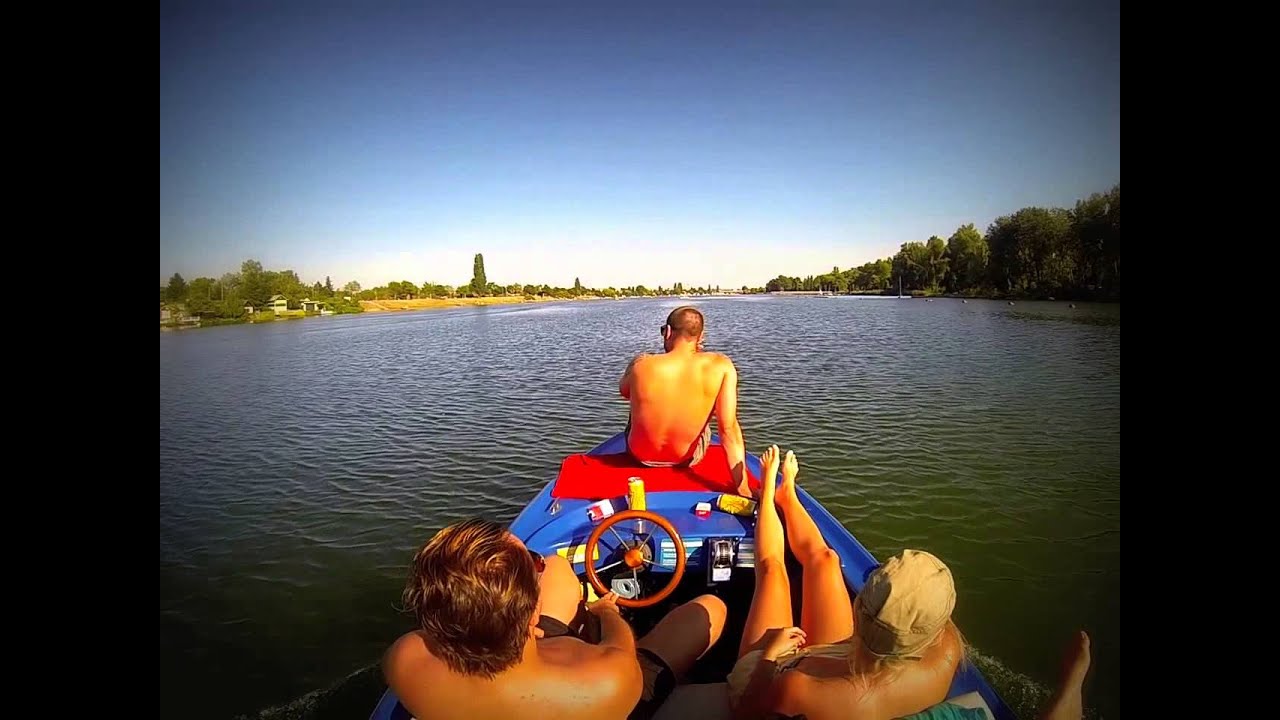 Bootfahren Alte Donau