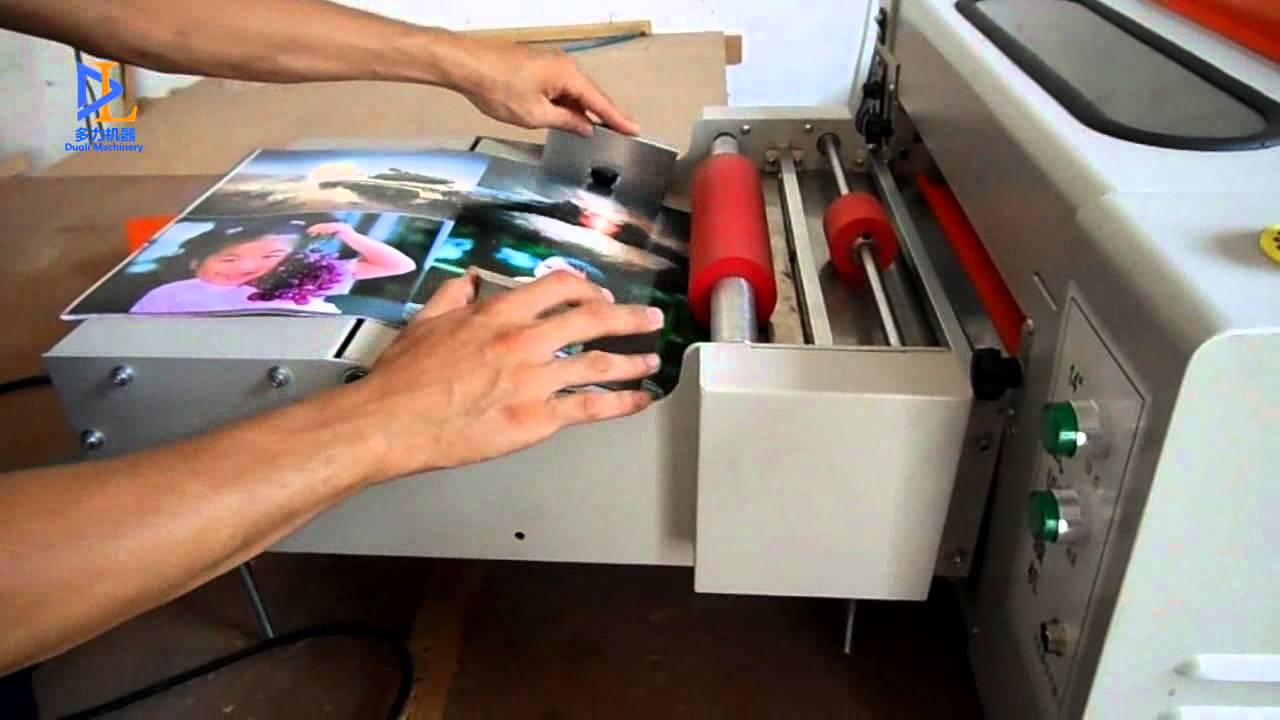 Auto Send Paper Machine  And UV Coating Machine