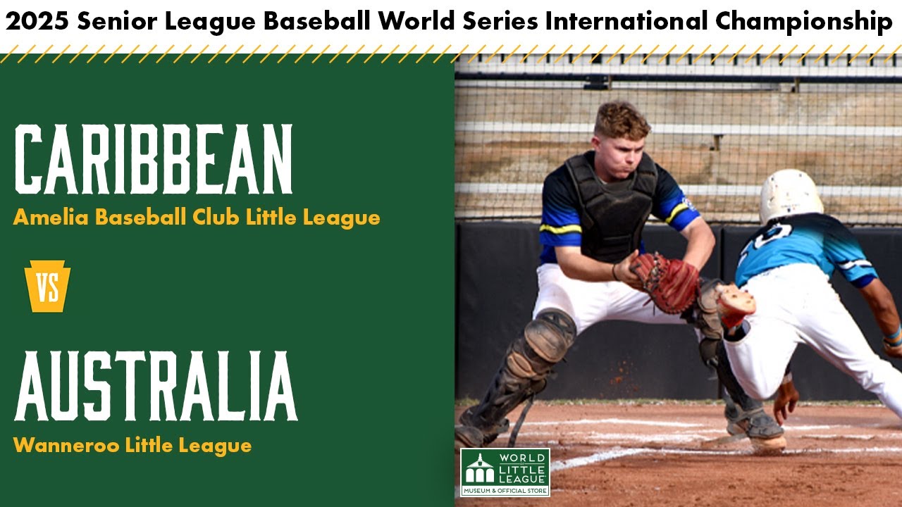 CLOSE INTERNATIONAL CHAMPIONSHIP GAME | 2025 Senior League Baseball World Series ⚾️