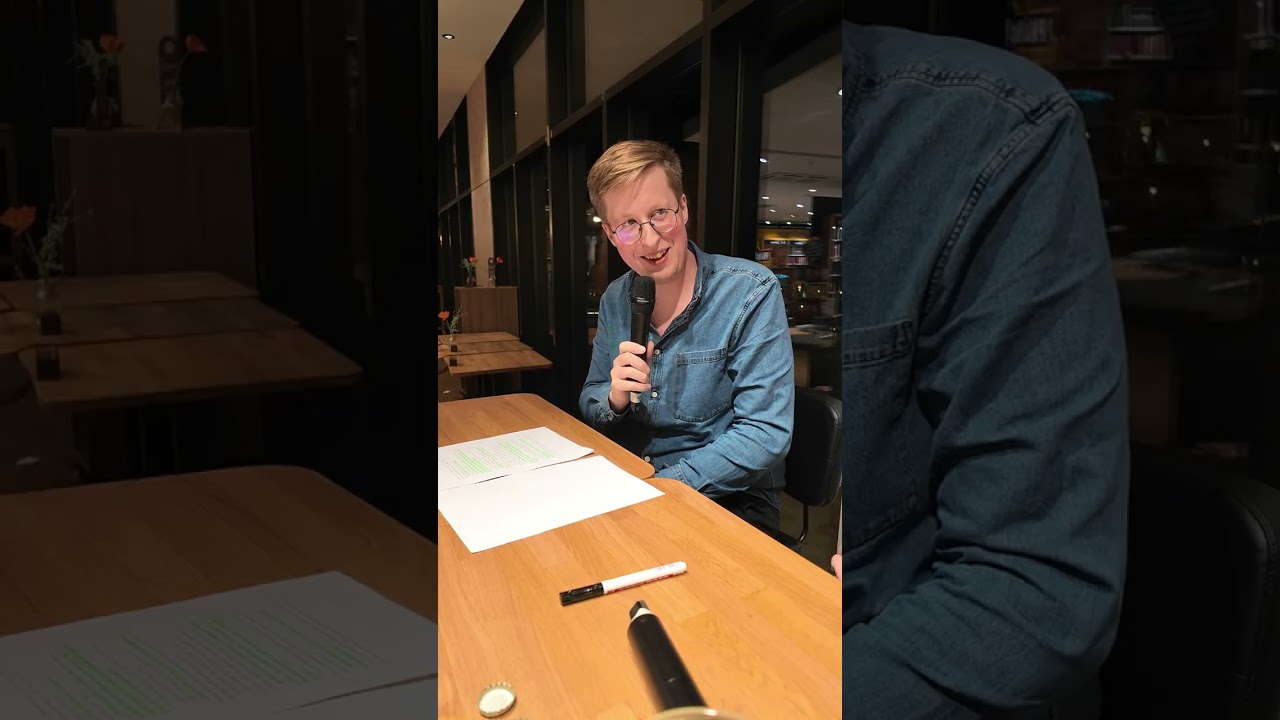 Magnus Knut Hansen - erste Lesung von Mikkel Robrahn