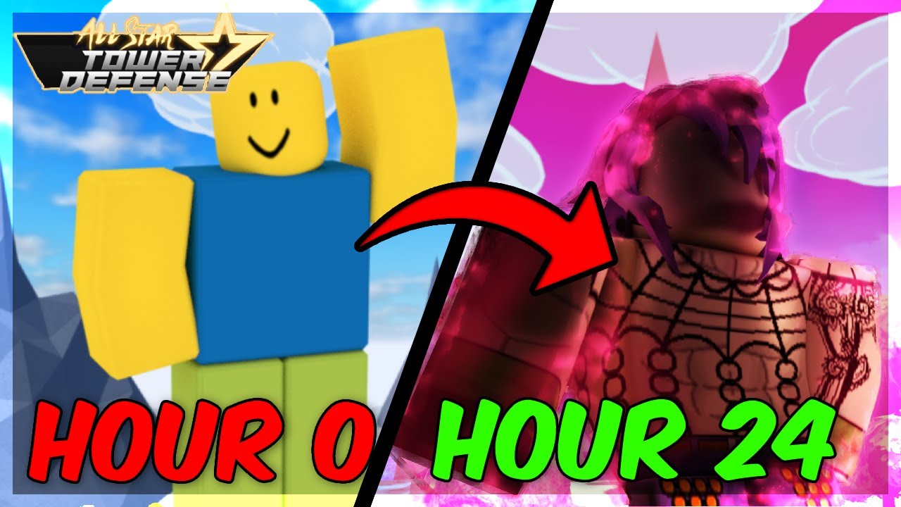 I PLAYED ALL STAR TOWER DEFENSE FOR 24 HOURS AND GOT...