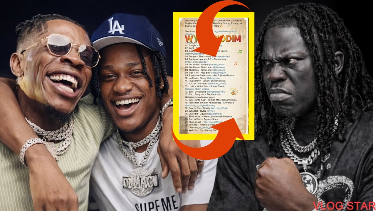 DJ MAC проигнорировал STONEBWOY?! 😳 Выбрал Shatta Wale для альбома WYFL – полный список треков уж...