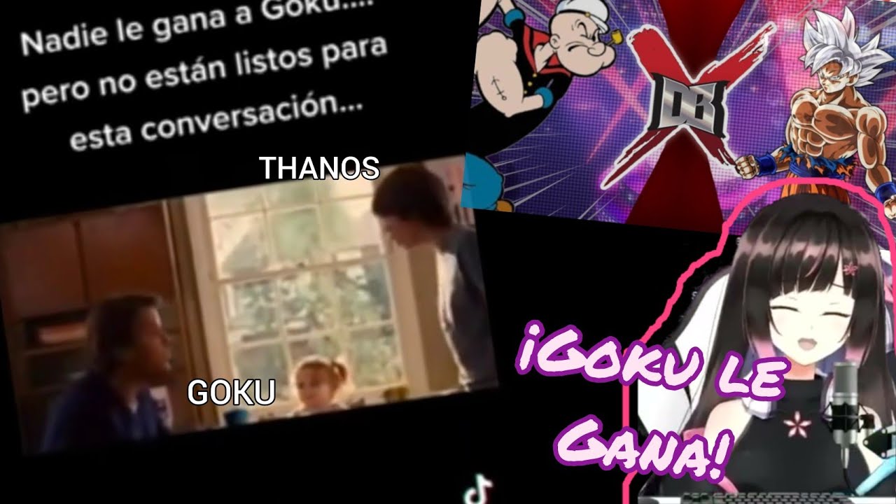 Hana Yomeguri Reacciona a Nadie le gana a Goku