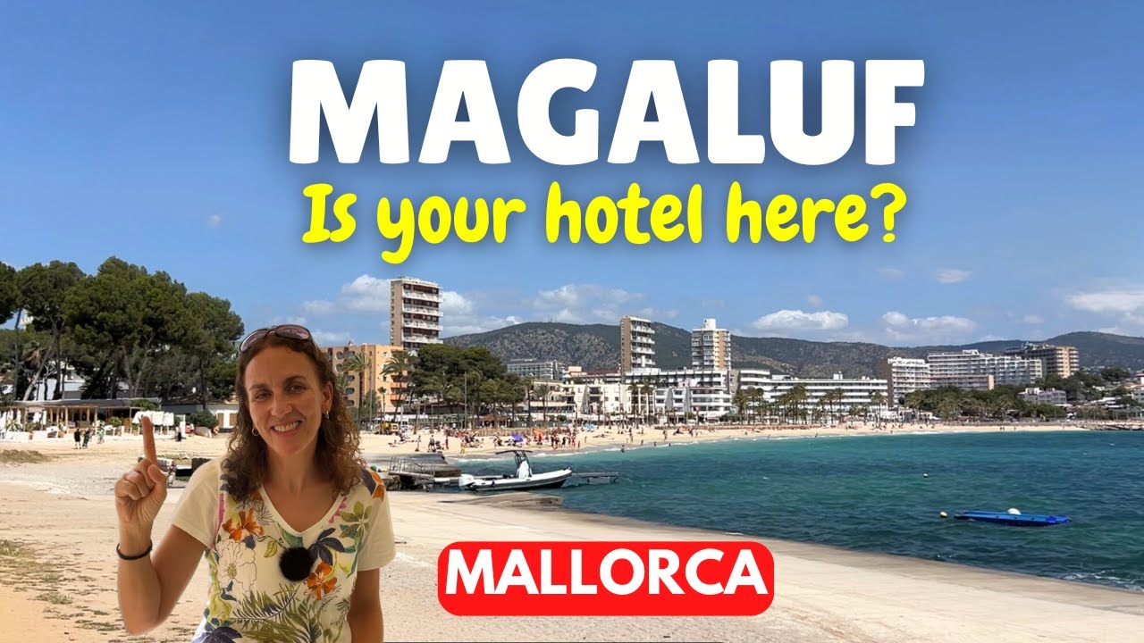 BEHIND THE BEACH in Magaluf, Majorca (Mallorca), Spain