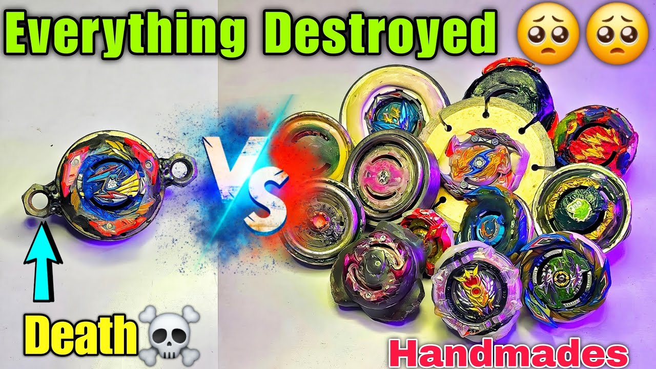 He Destroyed My All Handmade Beyblades | Nutbolt Real King