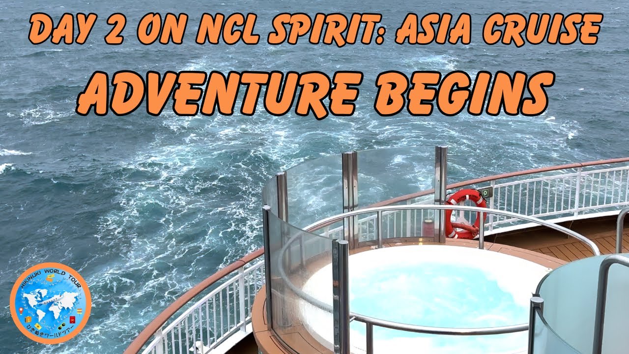 День в море на круизном лайнере NCL Spirit Asia Cruise | Чем заняться в прохладный день в море | ...