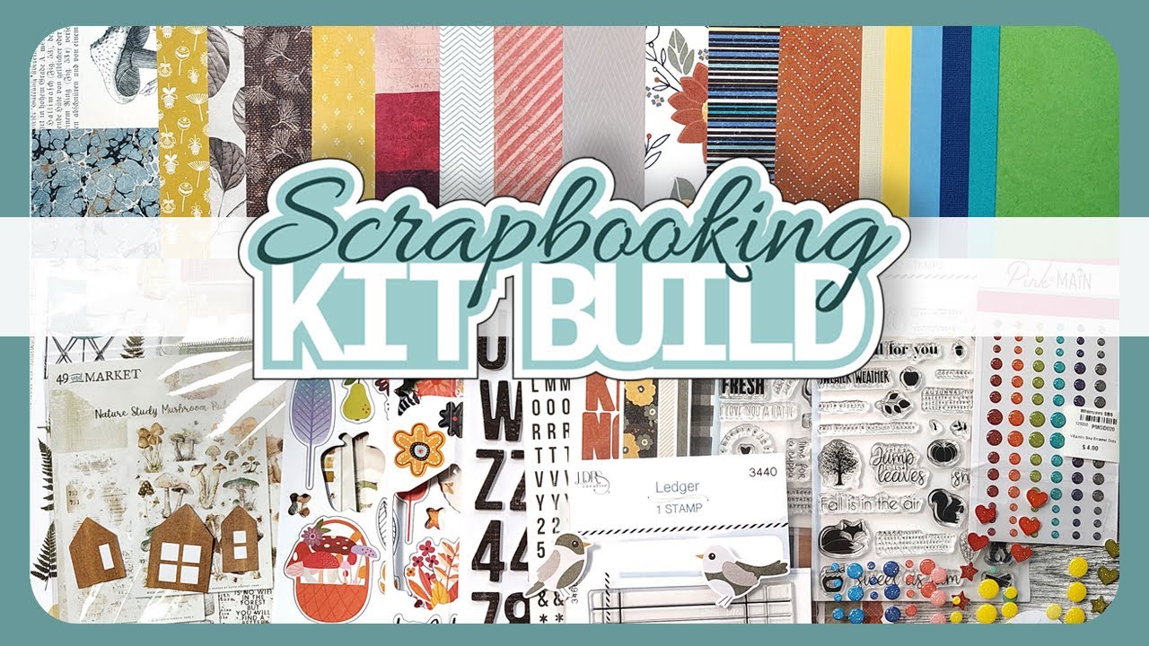 Сборка набора для скрапбукинга, ноябрь 2025 г.