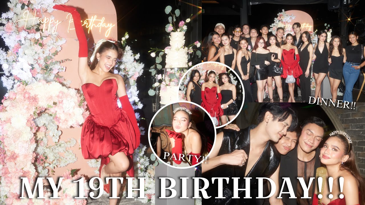 MY 19TH BIRTHDAY CELEBRATION!! ❤️ | Criza Taa