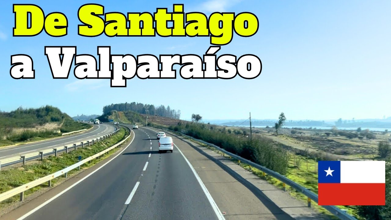 CHILE EN BUS 🇨🇱- De SANTIAGO a VALPARA&Iacute;SO 🛣️🚍🚢