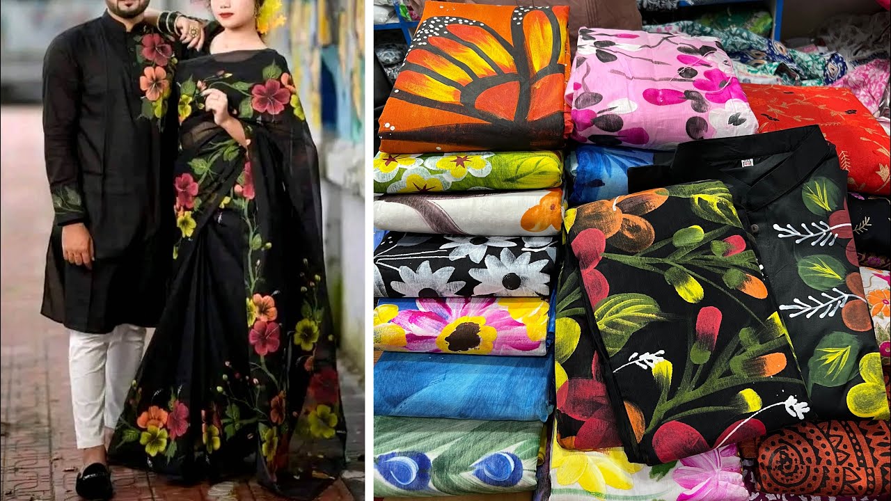 Brand new design Couple dress saree,panjabi at craziest offer price || অবিশ্বাস্য সেলে কাপল ড্রেস
