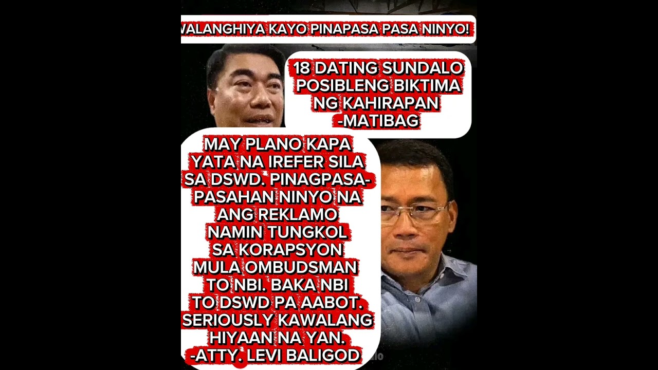 ATTY. BALIGOD VS NBI MATIBAG: 18 EX MARINES PINASAPASA ARAYKO!#funny#comedy#jokes#foryou#shorts