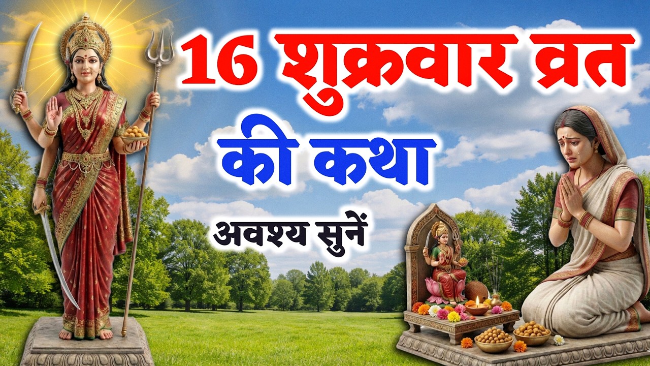 16 Shukravar Vrat Katha ~ संतोषी माता की कथा | Santoshi Mata Vrat Katha | Santoshi Mata ki Kahani