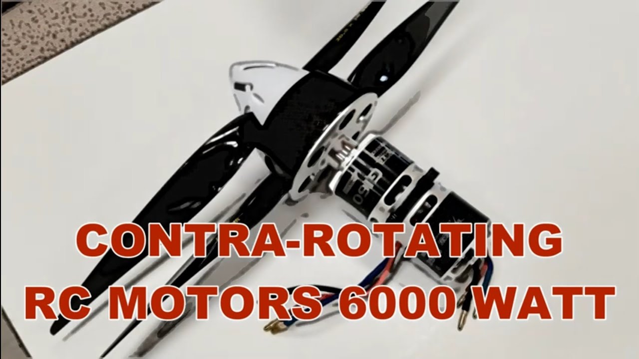 CONTRA-ROTATING RC MOTORS HOW TO RCTWINS
