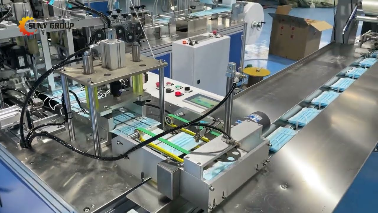 3ply Face Mask Machine With Mask Packing Machine (2022)
