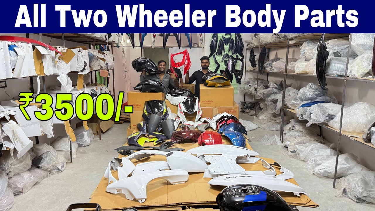 मात्रा ₹3,500 Scooty All Model Full Body Spare parts | Cheapest bike Scooty Body Parts in delhi 