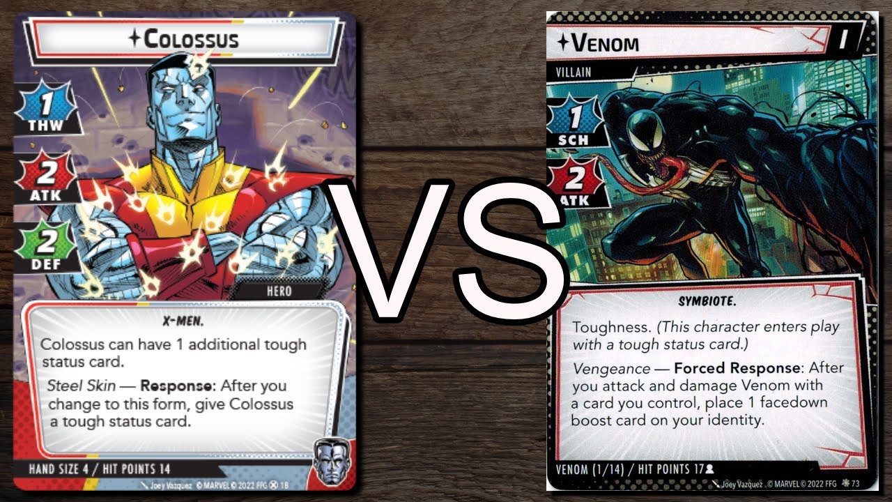 Colossus vs. Venom - Marvel Champions X-Men