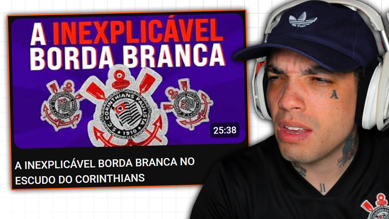 Qual É o VERDADEIRO MOTIVO da BORDA Branca no Escudo do Corinthians?