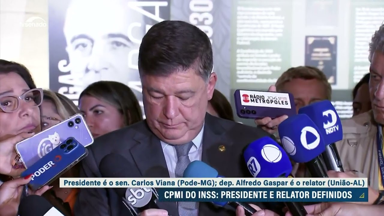 Presidente da CPMI do INSS quer ouvir ministros da Previdência