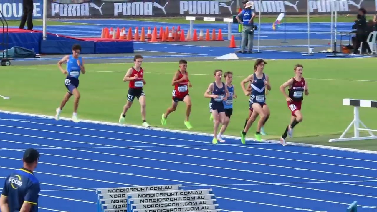 1500m U14 Men Final, Chemist Warehouse Australian All Schools T/ F Championship, Adelaide 10/12/2022