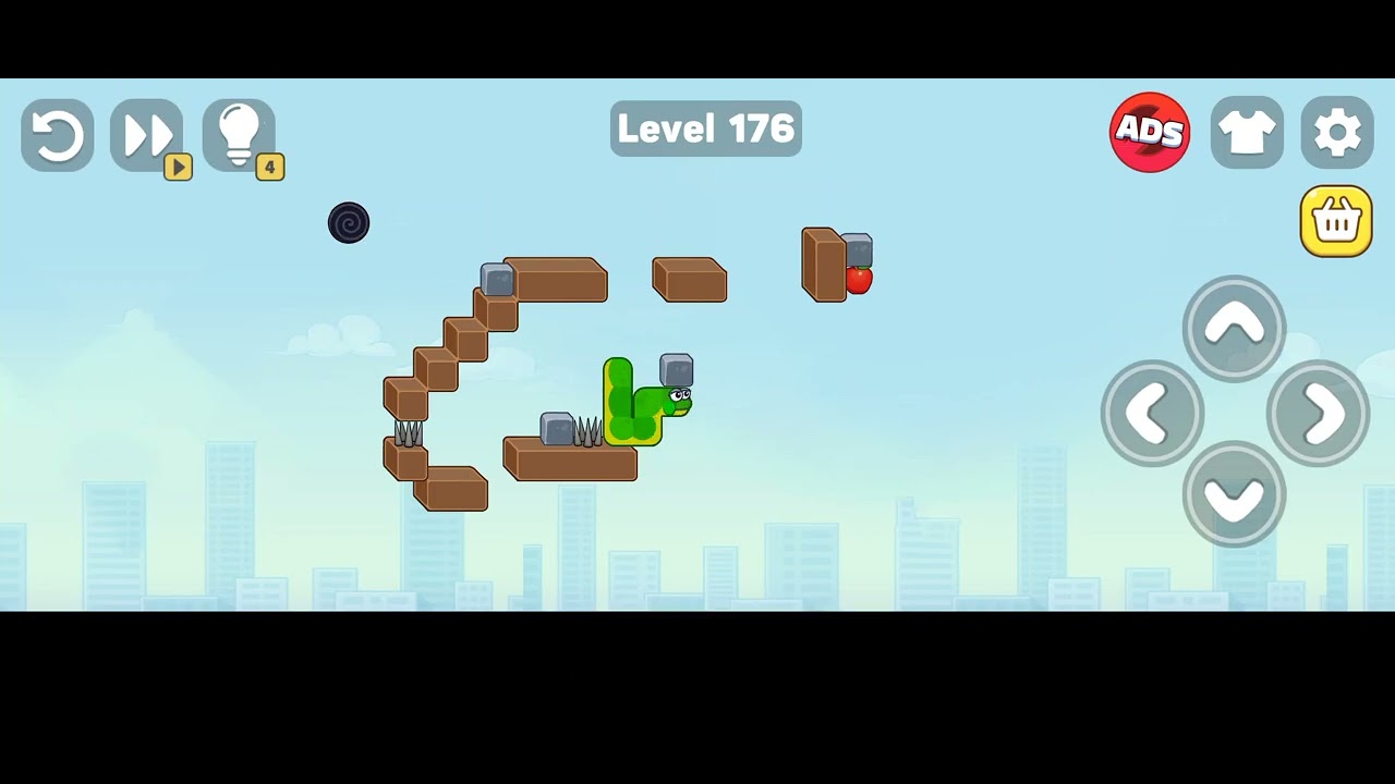 Level 176 snake puzzle hard level #puzzle #puzzlegame #fullvideo #gaming #youtube #youtubevideo 