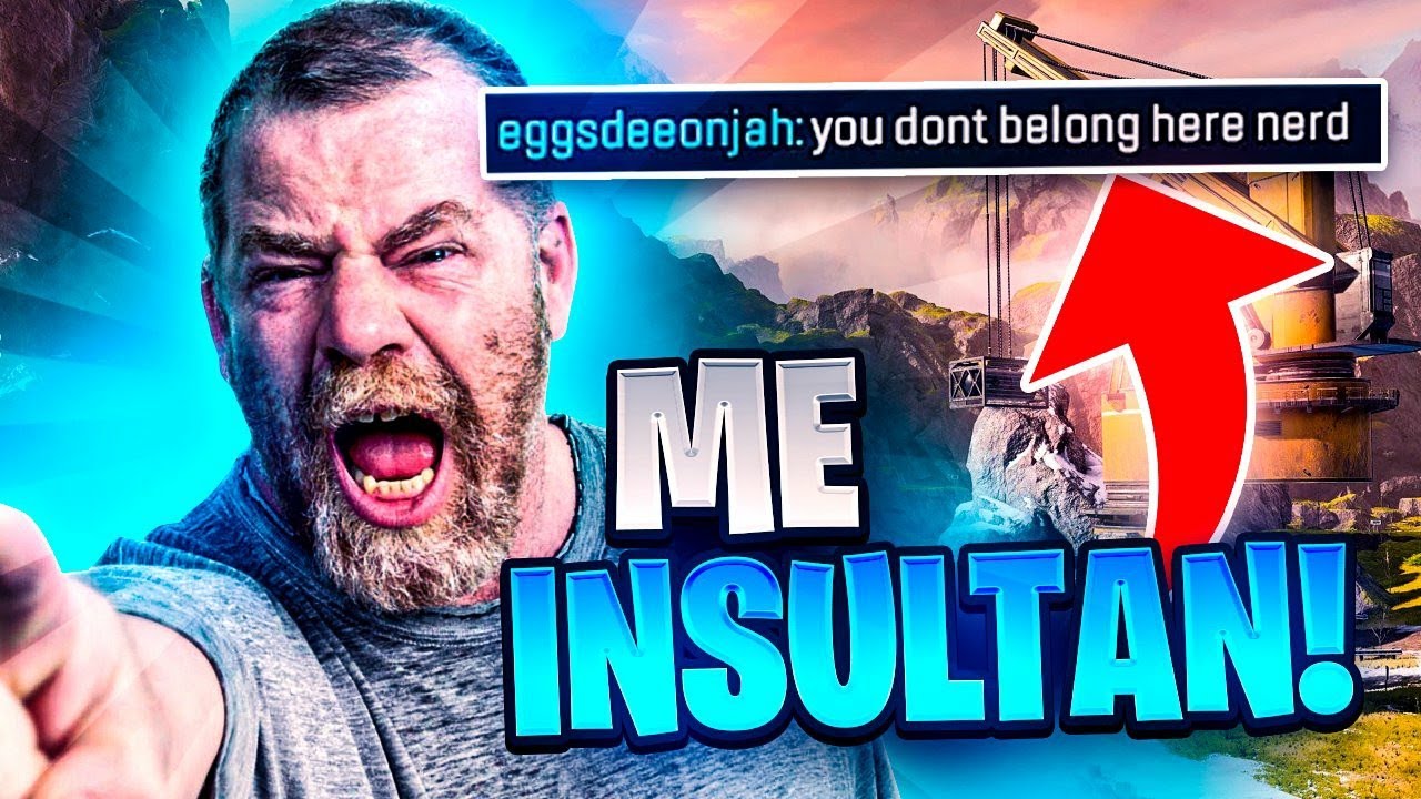 ¡MI EQUIPO me INSULTA y ACABO CARRILEANDO la PARTIDA! en APEX LEGENDS