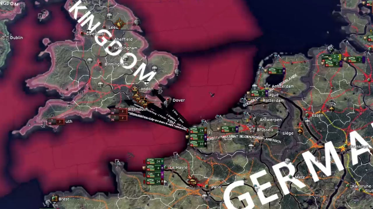 Как запечатать Великобританию в HOI4 NCNS