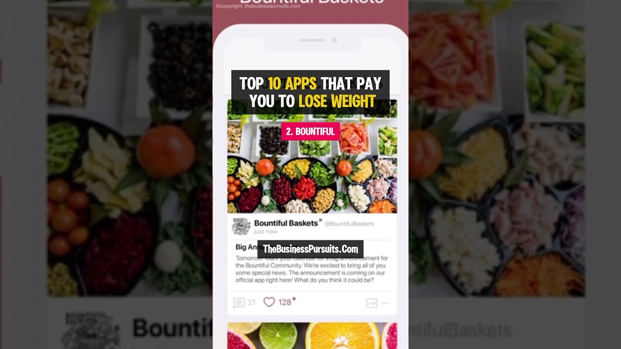 Top 10 apps that pay you to lose weight #getpaid #makemoney #makemoneyfast #earntoday #getpaidtowalk